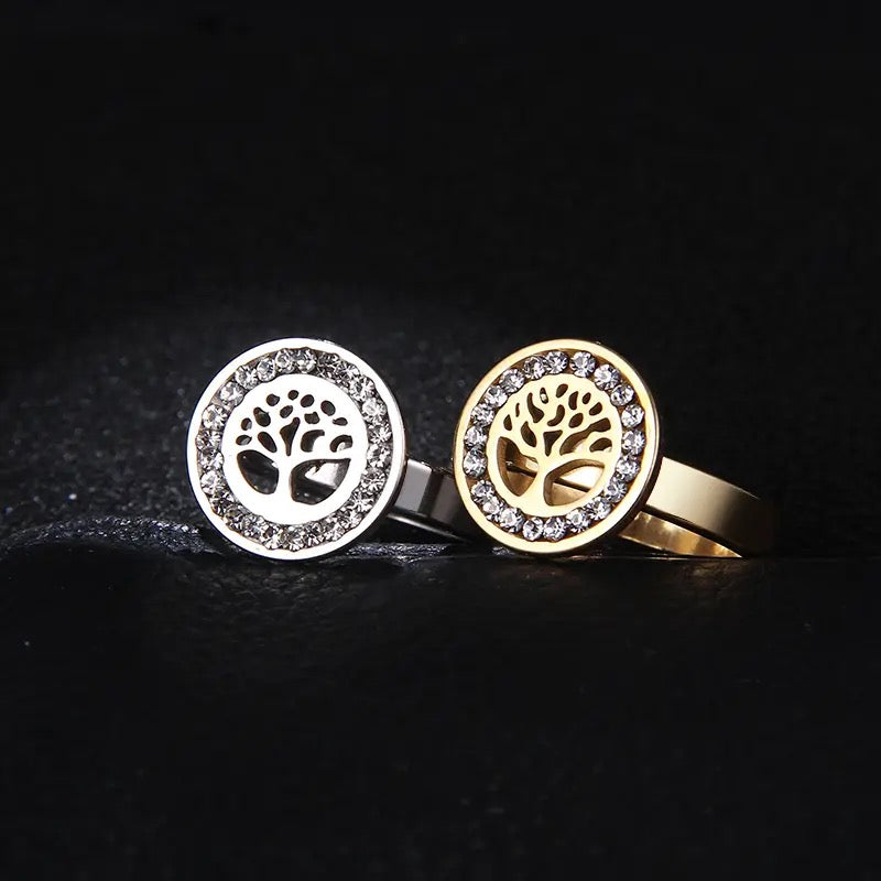 Bague Arbol Argenté