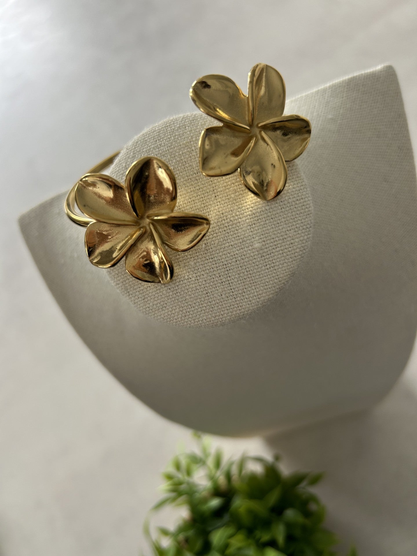 Bracelet deux fleurs