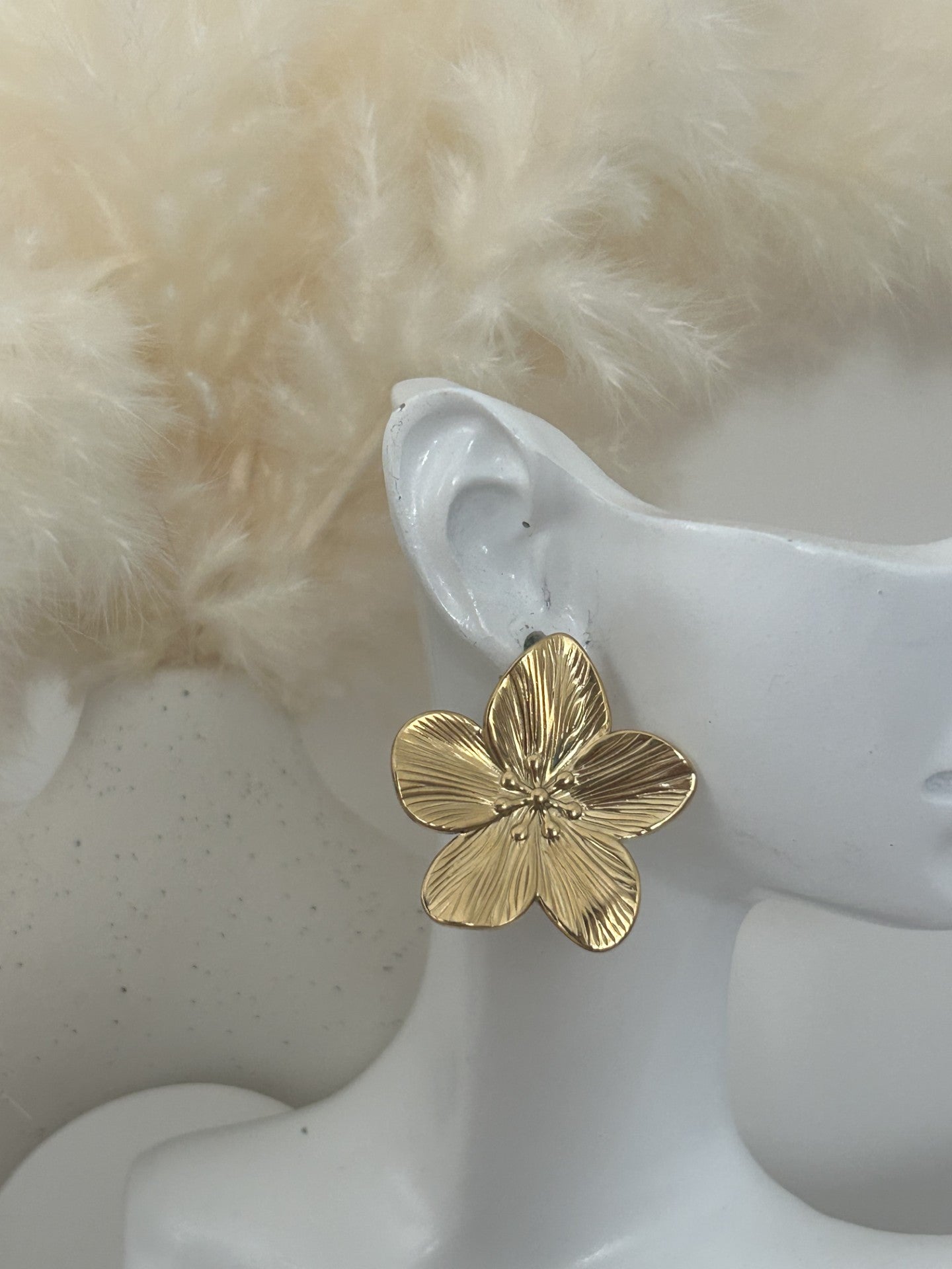 Boucle Fleur jaune