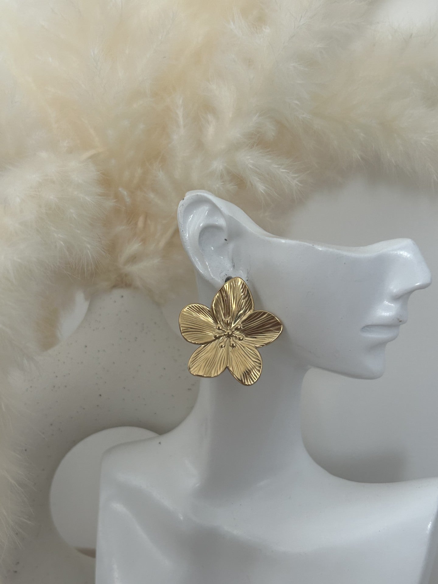 Boucle Fleur jaune