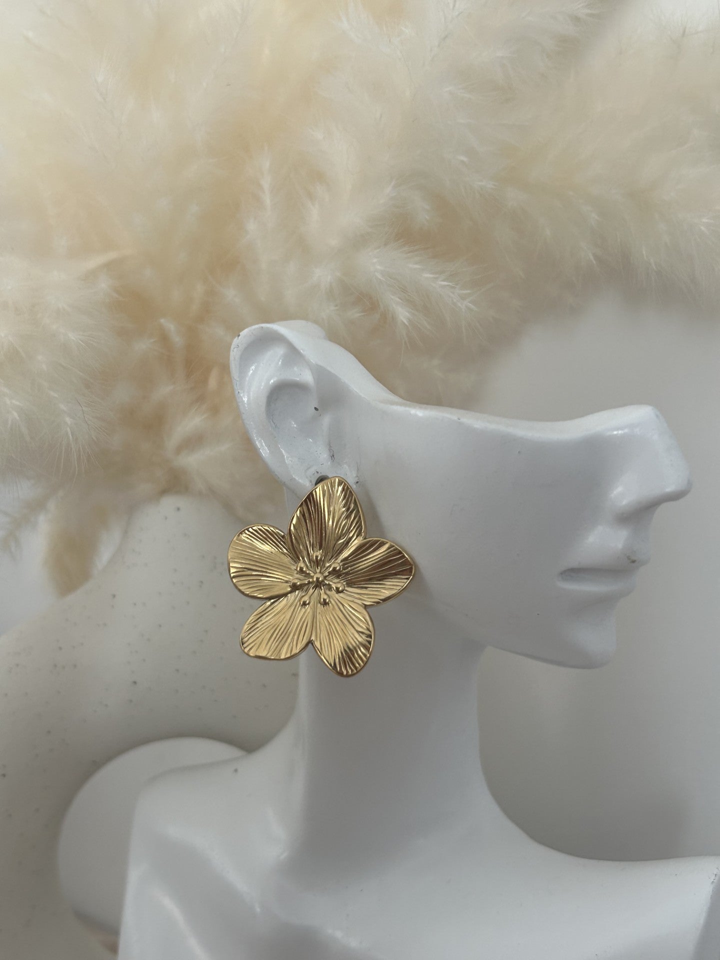 Boucle Fleur jaune